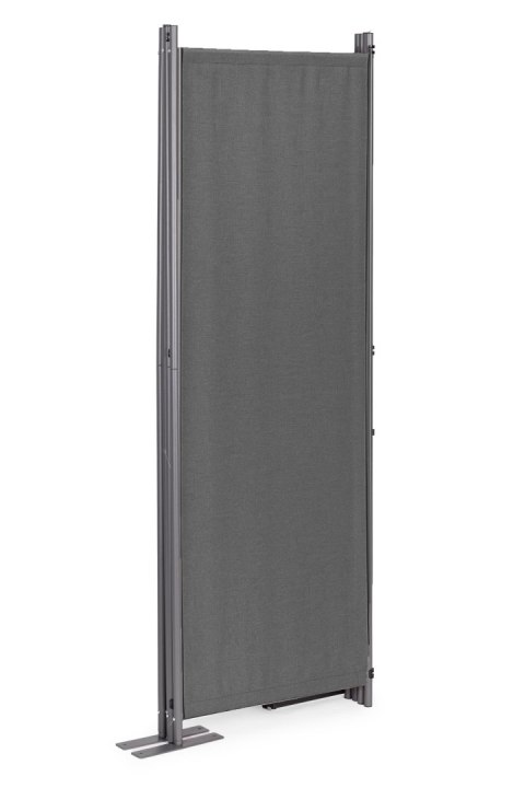 Składany parawan ogrodowy pokojowy 4-panelowy 167x216 cm szary MultiGarden MultiGarden