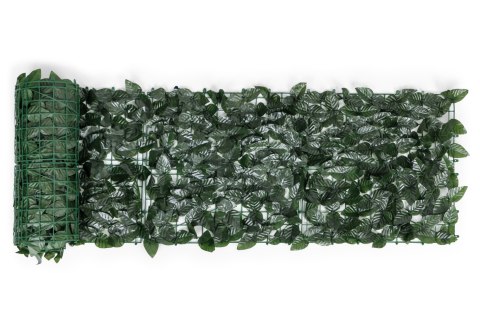 Sztuczny bluszcz żywopłot 3 szt. 500x150 cm zielona osłona na balkon maskująca MultiGarden