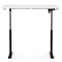 Biurko elektryczne regulowane 140x70 cm regulacja wysokości 76-121 cm ModernHome ModernHome