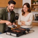 Grill elektryczny kontaktowy ryflowany opiekacz do panini kanapek 2000W KADEN KADEN