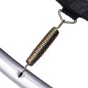 Trampolina ogrodowa z siatką zewnętrzną o średnicy 8 ft 244-252 cm + drabinka Bauerkraft