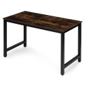 Biurko komputerowe szkolne stół 120x60 cm postarzany orzech ModernHome ModernHome