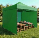 Dach poszycie 3x3 m do namiotu pawilonu ogrodowego 420D PVC zielony MultiGarden MultiGarden
