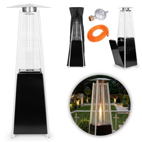 Ogrzewacz parasol gazowy 180 cm grzejnik 11.5 kW na ogród patio reduktor wąż pokrowiec MultiGarden MultiGarden
