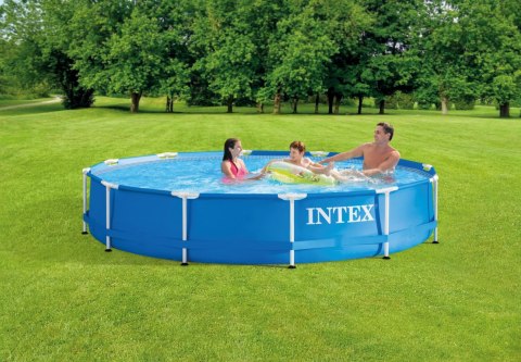 Basen ogrodowy stelażowy 366x76 Intex + pompa INTEX