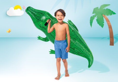 Dmuchany Aligator materac do pływania 168 cm INTEX 58546 INTEX