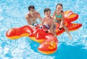 Dmuchany materac do pływania z uchwytami homar 213x137 cm zabawka INTEX 57528 INTEX