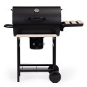 Grill węglowy ogrodowy z pokrywą termometr popielnik drewniane półki MultiGarden MultiGarden