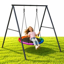 Huśtawka ogrodowa dla dzieci bocianie gniazdo 100 cm stalowy stelaż ECOTOYS ECOTOYS