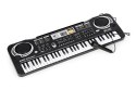 Keyboard pianino dla dzieci z mikrofonem + zasilacz MULTISTORE