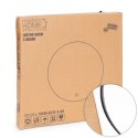 Lustro łazienkowe LED okrągłe ścienne 60 cm 3 barwy włącznik dotykowy ModernHome ModernHome