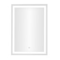 Lustro łazienkowe LED ścienne 50x70 cm 3 barwy włącznik dotykowy ModernHome ModernHome