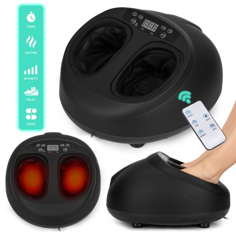 Masażer elektryczny do stóp z funkcją grzania refleksologia 3 tryby pilot 40W KADEN KADEN