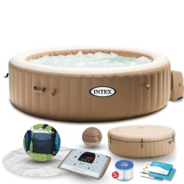 Nadmuchiwane SPA basen z hydromasażem 6 os. 216x71 cm akcesoria premium INTEX 28428 INTEX