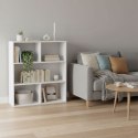 Nowoczesny regał stojący do salonu i sypialni 3 poziomy biały ModernHome ModernHome