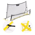 Rebounder trenażer piłkarski dwustronny do treningu strzałów 220x120 cm MOVEPRO MOVEPRO