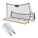 Rebounder trenażer piłkarski dwustronny do treningu strzałów 220x120 cm MOVEPRO MOVEPRO