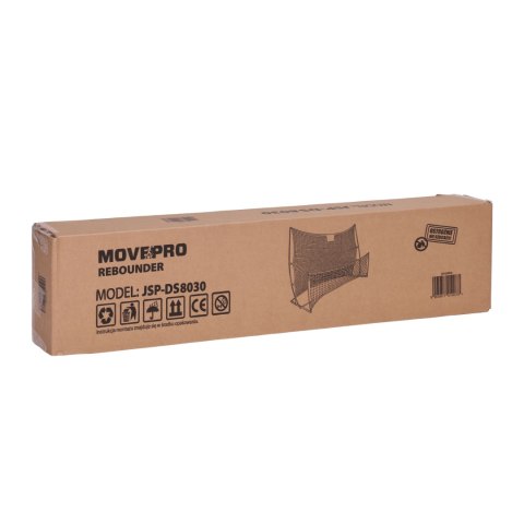 Rebounder trenażer piłkarski dwustronny do treningu strzałów 220x120 cm MOVEPRO MOVEPRO