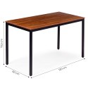 Stół do kuchni jadalni dla 4-5 osób biurko komputerowe 120x60 cm ModernHome ModernHome