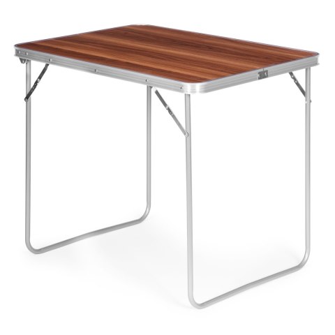 Stolik turystyczny stół piknikowy składany blat 80x60 cm brązowy MultiGarden MultiGarden