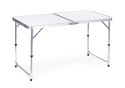 Stolik turystyczny stół składany kemping biały blat 120x60 cm MultiGarden MultiGarden