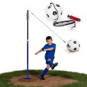 Tetherball trenażer piłki nożnej na lince słupek ze sprężyną piłka pompka MOVEPRO MOVEPRO