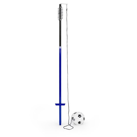 Tetherball trenażer piłki nożnej na lince słupek ze sprężyną piłka pompka MOVEPRO MOVEPRO