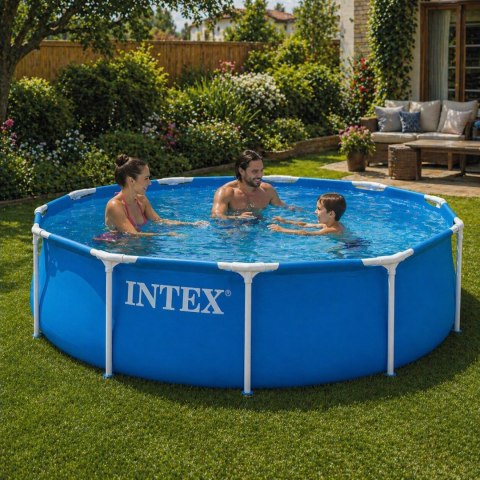 Basen stelażowy ogrodowy okrągły 305x76 cm pompa INTEX 26702ND INTEX