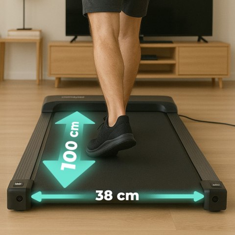 Bieżnia domowa elektryczna walking pad treningowy pod biurko 6 km/h MOVEPRO MOVEPRO