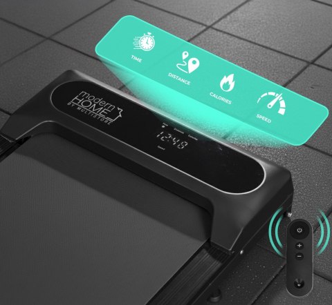 Bieżnia domowa z uchwytem elektryczna walking pad treningowy pod biurko 10 km/h MOVEPRO MOVEPRO
