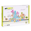 Klocki magnetyczne konstrukcyjne dla dzieci zestaw 112 elementów MULTISTORE