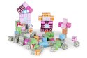 Klocki magnetyczne konstrukcyjne dla dzieci zestaw 113 elementów MULTISTORE