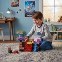 Klocki magnetyczne konstrukcyjne dla dzieci zestaw 86 elementów szcześcianny kostki magnetyczne MULTISTORE