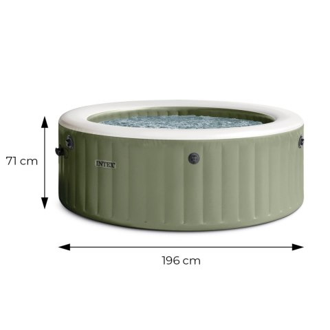 Nadmuchiwane SPA basen z hydromasażem 4 os. 196x71 cm akcesoria premium INTEX 28426NP INTEX