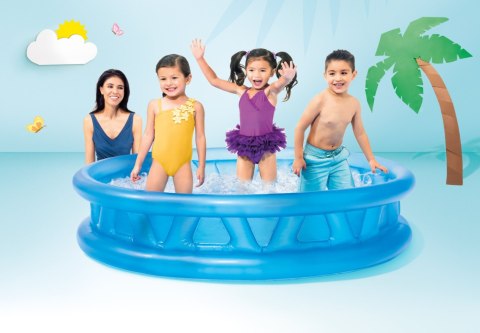 Basen ogrodowy dmuchany brodzik dla dzieci okrągły Intex 58431 INTEX Basen ogrodowy dmuchany brodzik dla dzieci okrągły Intex 58431 INTEX