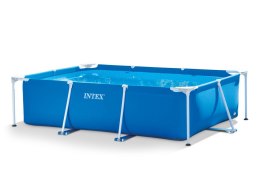Basen ogrodowy stelażowy duży prostokątny 2,6x1,6m INTEX