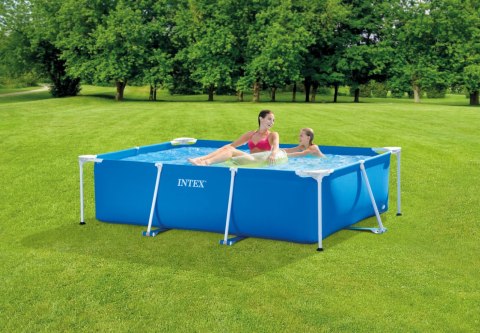 Basen stelażowy ogrodowy prostokątny 211x137 cm 28270 INTEX INTEX Basen stelażowy ogrodowy prostokątny 211x137 cm 28270 INTEX INTEX
