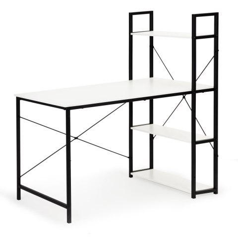 Biurko komputerowe biurowe stół + regał półki loft ModernHome ModernHome Biurko komputerowe biurowe stół + regał półki loft ModernHome ModernHome
