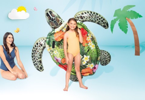 Dmuchany materac żółw morski do pływania dla dzieci INTEX 57555 INTEX Dmuchany materac żółw morski do pływania dla dzieci INTEX 57555 INTEX