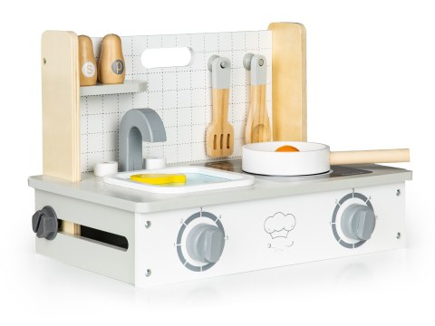 Drewniana kuchenka z akcesoriami mini kuchnia ECOTOYS ECOTOYS Drewniana kuchenka z akcesoriami mini kuchnia ECOTOYS ECOTOYS