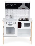 Drewniana kuchnia dla dzieci + dźwięki światełka ECOTOYS ECOTOYS