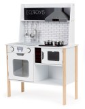 Drewniana kuchnia dla dzieci + dźwięki światełka ECOTOYS ECOTOYS