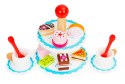 Drewniane ciastka cukiernia patera zestaw ECOTOYS ECOTOYS