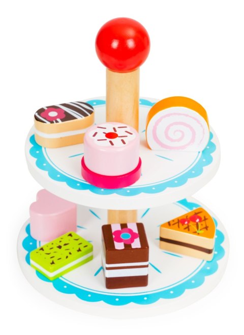 Drewniane ciastka cukiernia patera zestaw ECOTOYS ECOTOYS Drewniane ciastka cukiernia patera zestaw ECOTOYS ECOTOYS