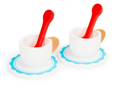 Drewniane ciastka cukiernia patera zestaw ECOTOYS ECOTOYS Drewniane ciastka cukiernia patera zestaw ECOTOYS ECOTOYS