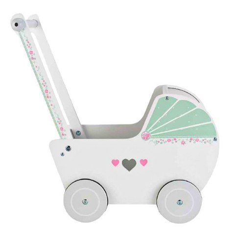Drewniany wózek dla lalek pchacz chodzik ECOTOYS ECOTOYS Drewniany wózek dla lalek pchacz chodzik ECOTOYS ECOTOYS