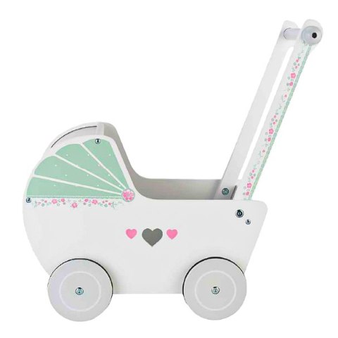 Drewniany wózek dla lalek pchacz chodzik ECOTOYS ECOTOYS Drewniany wózek dla lalek pchacz chodzik ECOTOYS ECOTOYS
