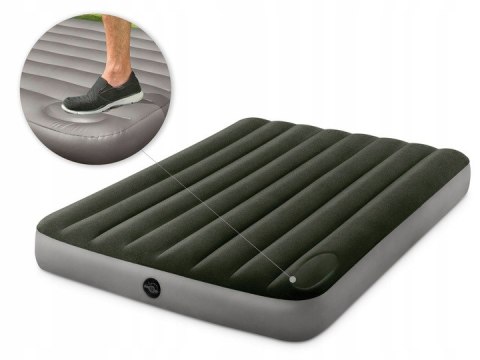 Duży materac dmuchany 203x152 cm dwuosobowy z pompką INTEX 64763 INTEX Duży materac dmuchany 203x152 cm dwuosobowy z pompką INTEX 64763 INTEX