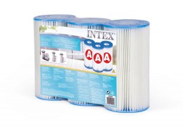 Filtr filtry typ A - do pompy basenu INTEX 29000 - 3 sztuki INTEX