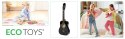 Gitara dla dzieci duża drewniana 6 strun ECOTOYS ECOTOYS